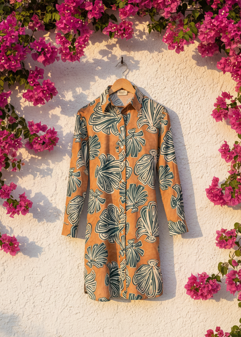 Seashell Whisper Kahve Mocha - Editorial