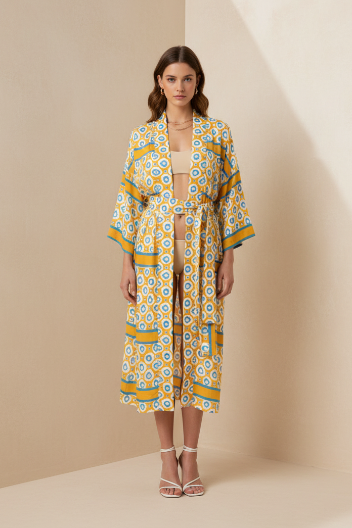 Soleil Tiles Kimono