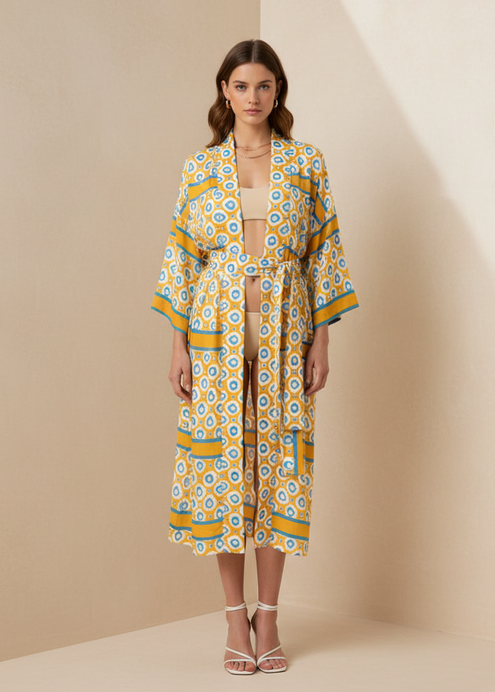 Soleil Tiles Kimono