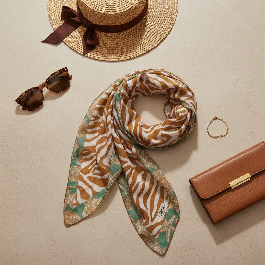 Wild Shells Pareo Still Life