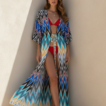 Zigzag Pulse Kaftan